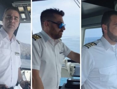 Δείτε τους καπετάνιους που έσωσαν ζωές στο Μάτι (φωτο)